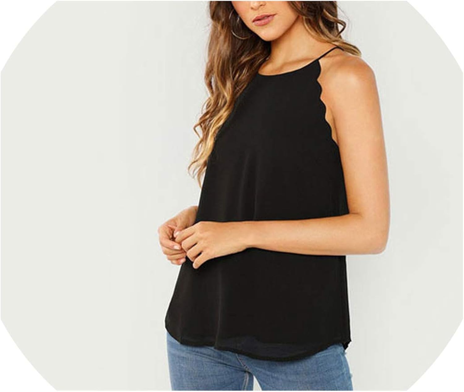 black halter top amazon