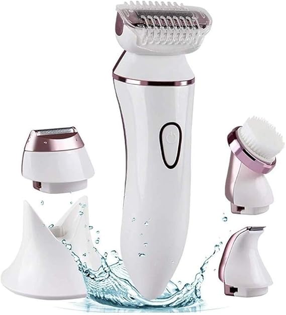 4in1 épilateur électrique Bikini Trimmer rechargeable Lady épilateur
