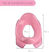 DIVCHI Toddler Toilet Training Seat Pink Portable Potty for Girls & Boys view 4