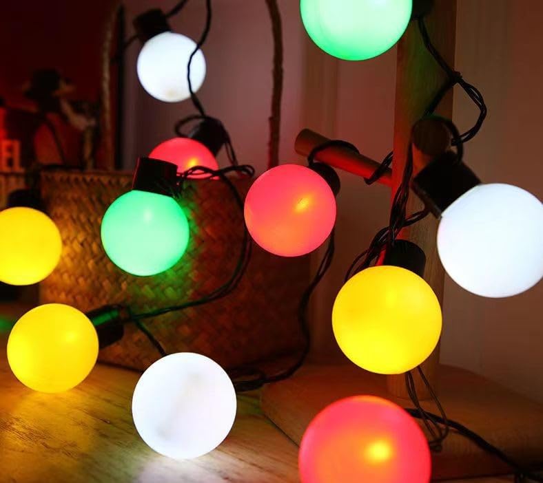Photo 1 of Battery Operated String Lights for Marquee Light Up Letters Numbers LED 10-Bulb Colorful Indoor Outdoor Light Bulbs Bedroom Wall Chrismas Decor Wedding Birthday Party Decorations