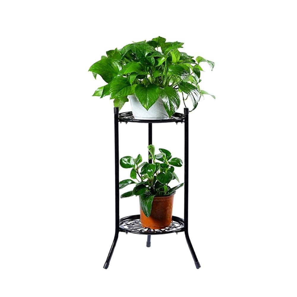 Plant Stand Flower Pot Holder 2 Tiered Scroll Decorative Metal Stands Plant Indoor Flower Pot Rack Display Shelf Holds Outdoor Indoor Balcony Home Decor Buy Online In Mongolia At Mongolia Desertcart Com Productid