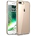 iPhone 7 Plus Case, [Scratch Resistant] i-Blason Clear [Halo Series] for Apple iPhone 7 Plus Cover 2016 Release (Clear/Gold)