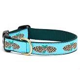 Up Country Pinecones Holiday Pattern (Pinecones Dog Collar, X-Large (18 to 24 Inches) 1 Inch Wide Width)