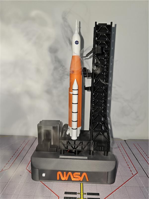 CYBERTOFU 1:400 NASA Artemis SLS Orion Launch Tower Set Rocket Model with Humidifier