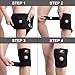 Knee Brace Support, Meniscus Tear Arthritis Adjustable Compression for ACL Fitness Women and Men, Non-slip Open Patella Stabilizer, Comfortable Neoprene Knee Support Sleeve, Spring Support All Sports