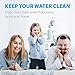 Waterdrop AP117 Whole House Water Filter, Replacement for 3M® Aqua-Pure AP117 Drinking Water System, Whirlpool® WHKF-GAC for Chlorine, Dirt and Rust Reduction, Pack of 4