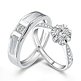 Sunamy Endless Love Matching Couple Rings for Him
