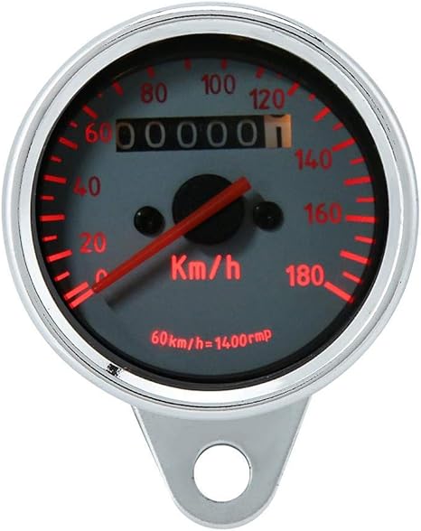 Contagiri Moto Contagiri 12v Contachilometri Moto Contachilometri Led Retroilluminazione 0 180 Km H Amazon It Auto E Moto