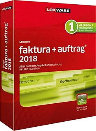 Lexware faktura+auftrag 2018 Jahresversion (365-Tage)