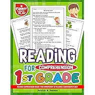 Reading Comprehension Grade 1 for Improvement of Reading & Conveniently Used: 1st Grade Reading Comprehension Workbooks for 1st Graders to Combine Fun & Education Together