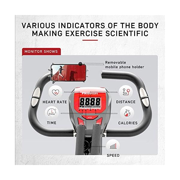 PROIRON-Folding-Exercise-Bike-for-Home-Indoor-Fitness-Bike-with-Resistance-Bands-8-Magnetic-Resistance-Levels-Stationary-Trainer-for-Home-Use-LCD-Display-Phone-Holder PROIRON 3-in-1 Folding Exercise Bike | Upright and Recumbent Foldable Stationary Bike | Magnetic Fitness Bike Indoor…