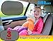 AMASKY(TM) Baby Car Window Shade for Side Blocks UV Rays (3xPack) 20x12 Inches and Static Cling Help to Fit Your Car Window Easy to Install NO Suction Cups Needed