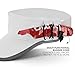 Gone For a Run Ultralight Visor with RunTechnology | Moisture Wicking and Reflective Sports Visor | White