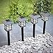 Sogrand 8pcs-Pack,Solar Lights Outdoor Light,Landscape Lighting,Holiday Last-minute Deals of the Day for Lawn,Patio,Yard,Walkway,Driveway,Pathway,Garden,Landscape