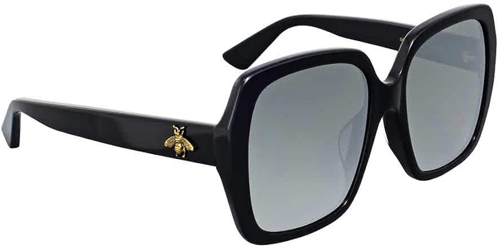 gucci grey square sunglasses