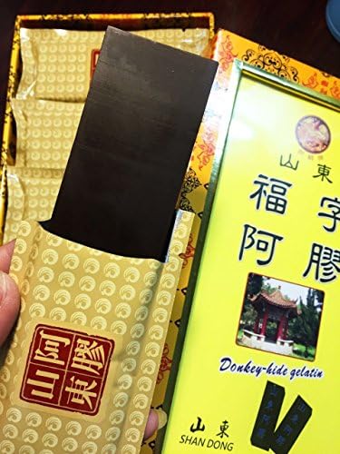 Asian Popular Tonic for Women Qilin Brand Shan Dong Asses's Glue Ejiao E Jiao 麒麟牌阿膠 500G/box Free Worldwide Airmail