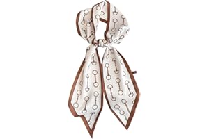 JERLA Mulberry Silk Like Head Scarf Hair band Ribbon Women's Fashion Neck Satin Scarfs for Bag Hair handbag Scarves