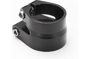 HOUSON Aluminum Alloy Seat Post Clamp - Bicycle Saddle Attachment for Road Bike, 27.2 x 31.8 mm