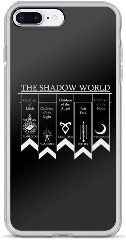 nasboy The Shadow World - Shadowhunters Case Cover Compatible for iPhone (7 Plus/8 Plus)
