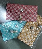 Lightahead® GIFT ENVELOPE CARD MONEY HOLDER FANCY PACKET FOR WEDDING ANNIVERSARY CHRISTMAS AND OTHER FESTIVE OCCASIONS ASSORTED COLORS & DESIGN (set of 20)