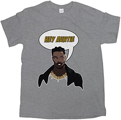 Hey Auntie T-Shirt Killmonger Shirt Wakanda Forever Tee Black Panther Tshirt