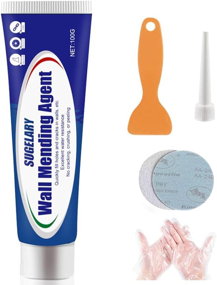 Sugelary Wall Repair Cream Waterproof Quick Drying Paste Kit 100g