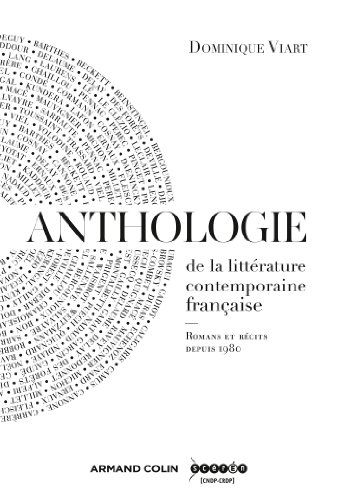 Anthologie de la littérature contemporaine française