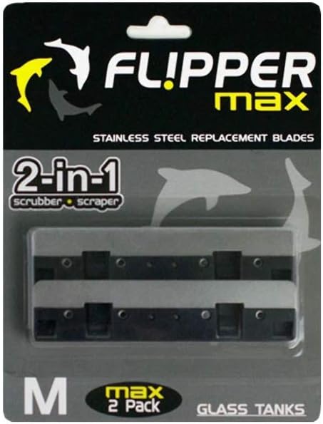 Flipper MAX Magnetic Scraper Replacement Blades x2, 1 count (Pack of 2)