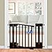 Summer Infant Multi-Use Deluxe Wood Walk-Thru Gate, Dark Cherry