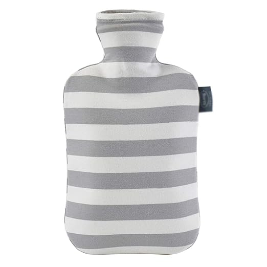 JHNEA Bolsa De Agua Caliente con Funda, Classic Goma 2 litros ...