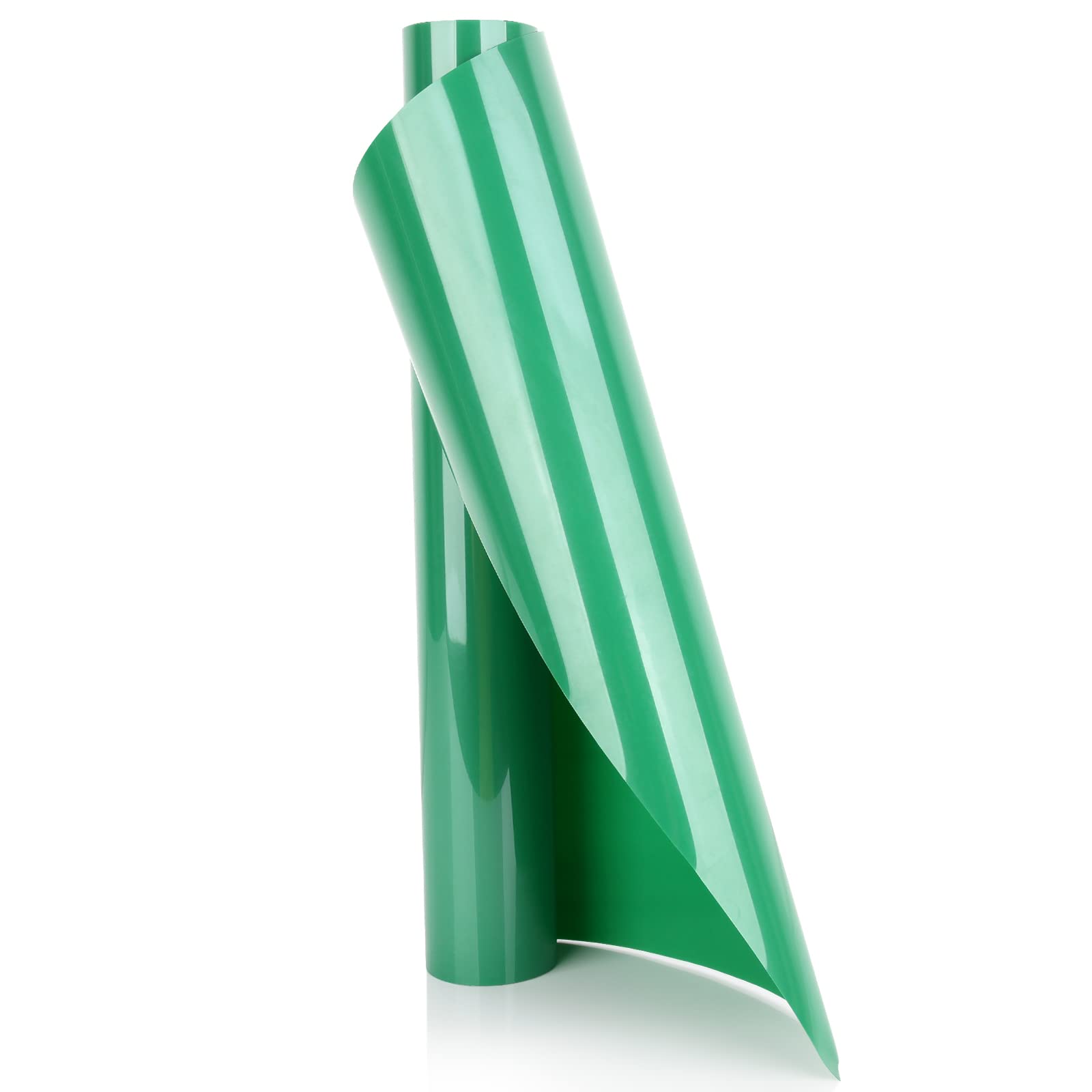 YURROAD HTV Vinyl Iron On 40" x 12"Green Heat Transfer Vinyl for Fabric T-Shirts