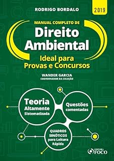 Livro Manual completo de direito ambiental: ideal para provas e concursos - 1 ed - 2019.