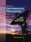 A First Course in Differential Equations with Modeling Applications (with CD-ROM and iLrn Tutorial) (Available Titles CengageNOW)