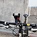 ODIER Bike Phone Mount Bicycle Motorcycle Cell Phone Mount Holder for 3.5In to 7In Smart Phone Fits iPhone 6 Plus Samsung Galaxy S6 S7 Note 5 for Yeti Time GT Trek MTB Road Bikes (Black)