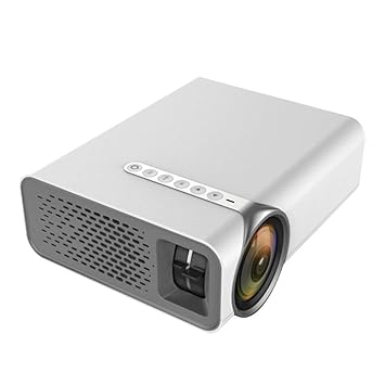 MaNMaNing Proyector LED 1080P YG520 Portátil para el Hogar USB ...