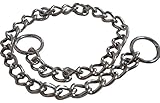 Sollar's 8mm Dog Choke Heavy Chain Collar - 24 Inch (Silver, Large)