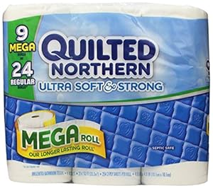 Image of Quilted Northern Ultra Soft and Strong Mega Roll, 9 Count