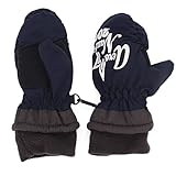 Flammi Kids Winter Windproof Water Resistant Patterned Ski Mittens (Pair)
