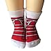 Kakalu Todder 6 Pairs Non Sikd Shoe Socks Infant Baby Boy Anti Slip Cotton Cozy Ankle Low Cut Footsocks Sneakers Crew Walker Socks with Grips for 12-24 Months