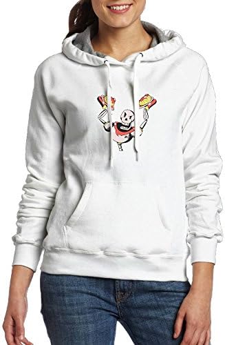 Xin Pilig Skull and Pasta Pullover Hoodie With Pocket Cool For Womens Nice Sweaters