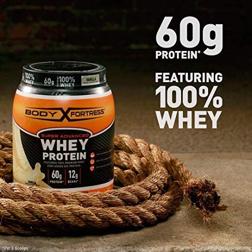 Body Fortress Super Advanced Whey Protein Powder, Gluten Free