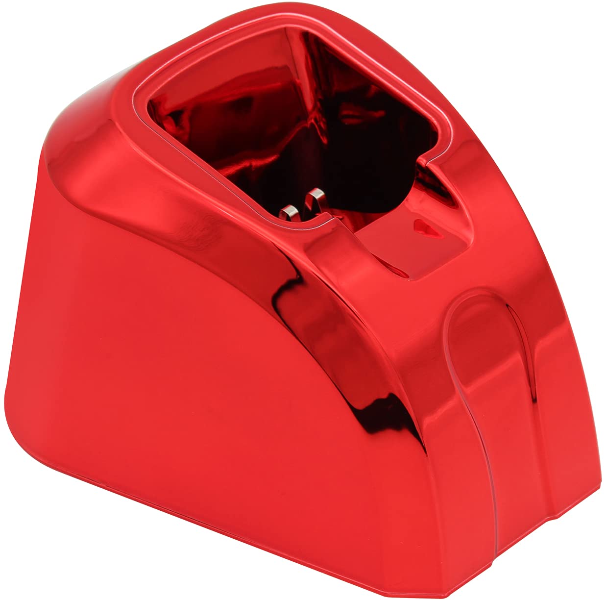 Hair Clippers Charging Stand, KAYNWAY Professional Upgrade Charger Dock for Wahl Cordless 5-Star Magic Clip Senior Metal Soul Sterling-4 Clipper Charging Base Station (Gilded Red)