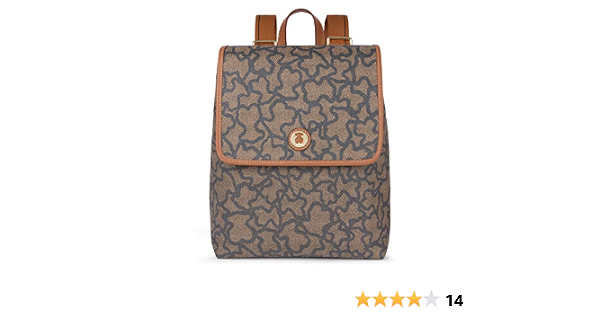 Amazon.com: TOUS Kaos New Total - Mochila mediana, color marrón : Ropa,  Zapatos y Joyería