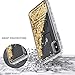 iPhone Xs Max Case w/[Tempered Glass Screen Protector], NageBee Glitter Liquid Quicksand Waterfall Flowing Floating Sparkle Bling Diamond Clear Girls Cute Case for iPhone Xs Max (6.5 inch) -Nice