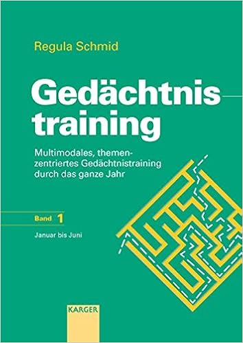 Gedachtnistraining Band 1 Multimodales Themenzentriertes Gedachtnistraining Durch Das Ganze Jahr 1 Amazon De Schmid R Bucher