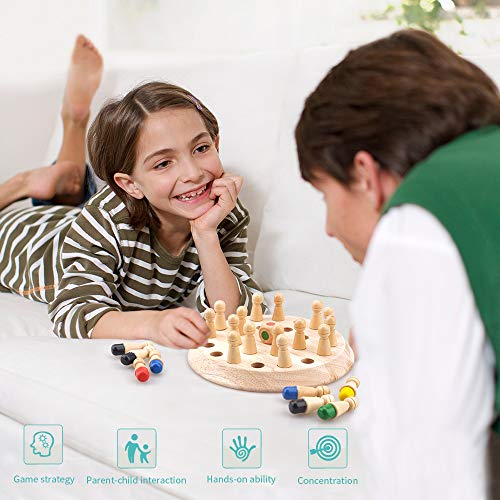 LITTLEFUN Board Games for Kids Age 4 5 6，Preschool Educational Gifts