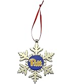Pittsburgh Panthers Snowflake Christmas Ornament