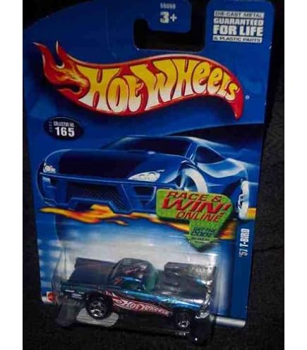 Amazon.com: Hot Wheels '57 T-Bird Purple 2000 Basic Car 1:64 Scale