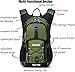 Hydration Backpack with 2L Water Bladder - Lightweight Pack for Running Hiking Riding Camping Cycling Climbing Fits Men & Women