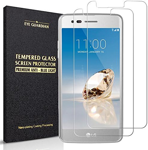 (Pack of 2)LG Aristo Screen Protector, Awaski Bubble free Anti Fingerprint Tempered Glass Screen Protector for LG Aristo/LG LV3/MS210/LG LV3/LG K8 2017